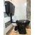Inart Ceramic Floor Mounted European Water Closet/Western Toilet Commode/Ewc S Trap With Normal Seat Cover- Black  Premium Normal Flush Flush Tank Combo