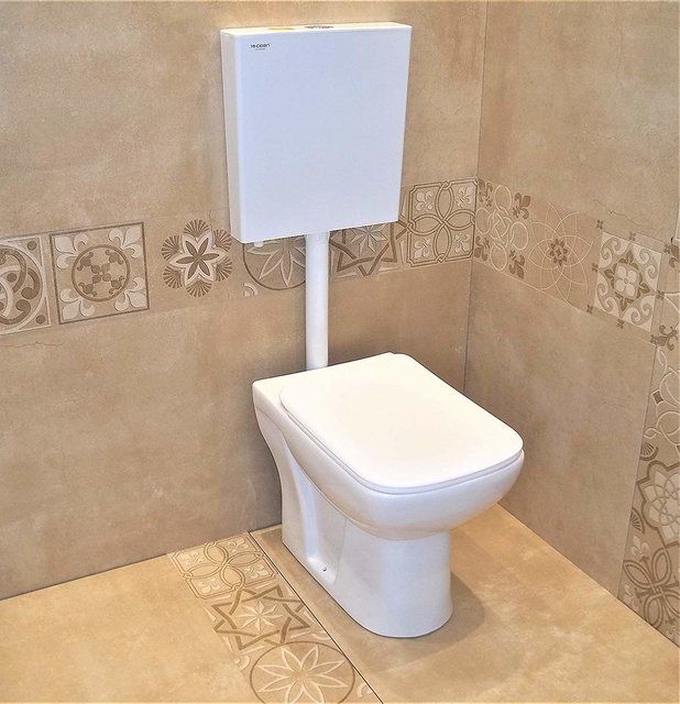 Buy Inart Ceramic Floor Mounted European Water Closet Western Toilet Commode Ewc S Trap Concealed With Soft Close Hydraulic Seat Cover White Premium Slim Dual Flush Flush Tank Combo Online 9000 From Shopclues