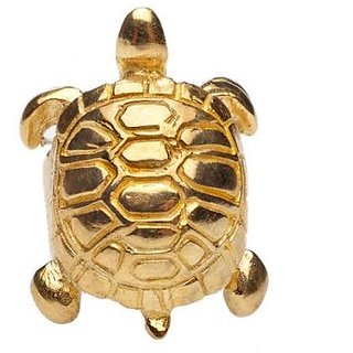                       Ceylonmine Turtle Gold Plated Ring Stylish Kachua Ring For Unisex                                              