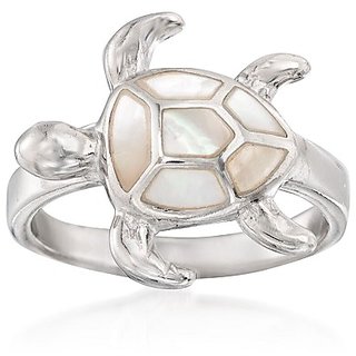                       Ceylonmine Kachua Ring Original Silver Stylish Turtle Ring For Women  Men                                              