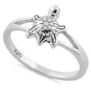                       Ceylonmine Turtle Sterling Silver Ring Stylish Kachua Ring For Unisex                                              