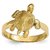 Ceylonmine Stylish Kachua Ring Gold Plated Turtle Ring For Unisex