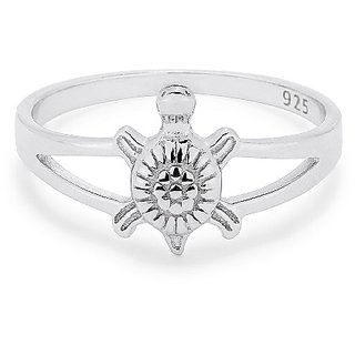 Buy Ceylonmine Stylish Kachua Ring 92.5 Sterling Silver Turtle Ring For Unisex Online Get 74 Off