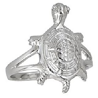                       Ceylonmine Kachua Ring Silver Stylish Turtle Ring For Unisex                                              