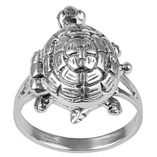                       Ceylonmine Stylish Silver Kchua Ring ( Turtle Ring ) Stylish Ring For Unisex                                              