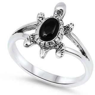 Ceylonmine Suleamni Hakik Kachua Ring Natural  Original Stone Turtle Silver Ring For Men  Women