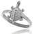 Ceylonmine Kachua Ring Original Silver Stylish Turtle Ring For Women  Men