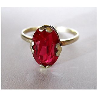                       Ceylonmine 7.50 Ratti Manik Ring Original & Natural Ruby Gemstone Ring For Men & Women                                              