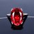 Ceylonmine 7.50 Ratti Manik Stone Ring 100 Original  Natural Stone Ruby Ring ( Chunni Stone ) For Women  Men