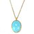 Firoza Pendant Natural 5 Ratti Turquoise Stone Astrological Lab Certified - Ceylonmine