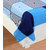 Shakrin Glace Cotton Single Bedsheet Cum Topsheet Without Pillow Cover Color-Blue-Box