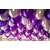 Gngs Solid Metallic Anniversary Party Decoration (Silver, Purple, Pack Of 50)