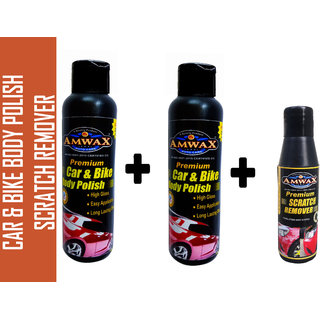 Buy Amwax Car And Bike Body Polish ( 120 Ml + 120 Ml ...