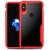 Redmi Note7, Redmi Note7 Pro, Redmi Note7S Transparent Red And Black Mobile Back Cover By Tinsley