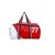 Proera 24 Ltr Red Faux Leather Gym/Duffel/Travelling Bag