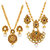 Sukkhi Gold Plated Alloy Necklace Set For Women (Set of 2)