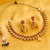 Sukkhi Women Attractive Kairi Gold Plated Choker Necklace Set