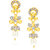 Sukkhi SilverGolden Alloy Gold Plated Necklace Set For Women
