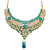 Meia Delightful Gold Plated AD Collar Necklace Set For Women