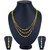 Sukkhi Classic 3 String Gold Plated Necklace Set For Women