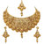 Sukkhi Alloy Gold Plated Australian Diamond Choker Necklace Combo Set For Women