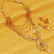 Sukkhi Alloy Gold Plated Australian Diamond Wedding Necklace Set For Women