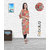 Fabclub Women'S Heavy Rayon Stylish Bell Flared Sleeves Beautiful Printed Kurti (Multicolor)