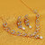 Sukkhi SilverGolden Alloy Gold Plated Necklace Set For Women