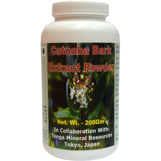                       Catuaba Bark Extract Powder - 200 Gm(Buy Any Supplement Get The Same 60Ml Drops Free)                                              