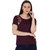 Popwings Casual Front Embroidered Top For Women