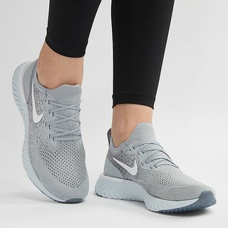 gray nike shoes mens