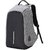 Proera Grey Anti Theft College Bags Backpacks Laptop Bags 14.6 Inch Shoulde 