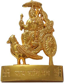 Metal Lord Shree Jai Shani Dev Idol Statue - 10X7 (Lxw) Cm