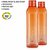 Cello Venice 1000 Ml Water Bottle (Pack Of 2 Orange)