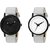 New Generation Stylish Black White Dial Boy Analog Watch Pack Of 2 Pd-18