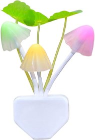 Mushroom Shape,7 Color Changing Light Sensor Wall Lamp