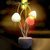 Mushroom Shape,7 Color Changing Light Sensor Wall Lamp