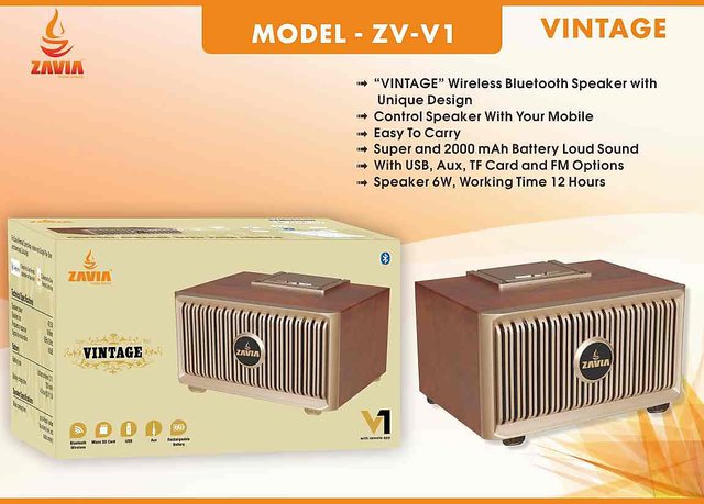 zavia bluetooth speaker price