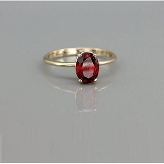 Hessonite garnet stone ring shop