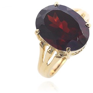                       Gomed Stone Ring 5.5 Ratti Natural Hessonite / Garnet Stone Astrological Certified Lab                                              