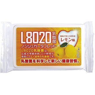 Doshisha L8020 Anti Bacteria Dental Care Tablets, Lemon Flavor, Made in Japan, 9gms (About 40 Tablets)