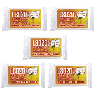 Doshisha L8020 Anti Bacteria Dental Care Tablets, Lemon Flavor, Made in Japan, Pack of 5, 9gms Each