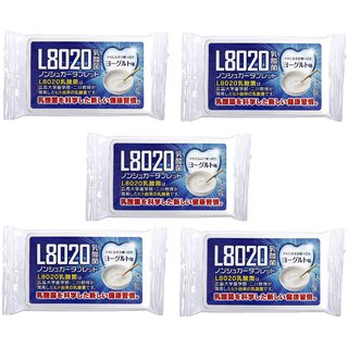 Doshisha L8020 Anti Bacteria Dental Care Tablets, Yogurt Flavor, Made in Japan, Pack of 5, 9gms Each