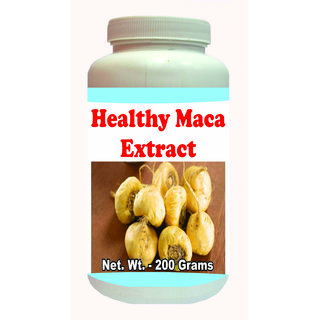                       Healthy Maca Extract Powder - 200 Gm (Buy Any Supplement Get The Same 60Ml Drops Free)                                              