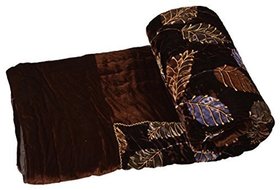 Phoenix International Double Bed Jaipuri Razai Velvet Double Bed razai Soft and Light Weight  Printed Winter Quilt/ Comforter/Razai/Jaipuri Razai/Blanket/Dohar/Jaipuri Prints