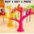 Multicolor Fancy Plastic Fruit Fork (Buy 1 Get 1 Free) Set Of 2 Fruit Forks