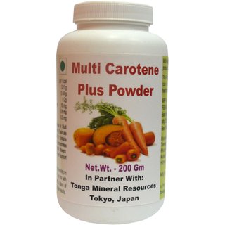                       Multi Carotene Plus Powder - 200 Gm (Buy Any Supplement Get The Same 60Ml Drops Free)                                              