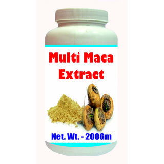                       Multi Maca Extract Powder - 200 Gm (Buy Any Supplement Get The Same 60Ml Drops Free)                                              