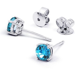 Ceylonmine Topaz Earrings Natural & Original Gemstone Stud Earring For Girls & Women Ceylonmine Topaz Earrings Natural & Original Gemstone Stud Earring For Girls & Women