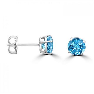 Ceylonmine Topaz Earrings Natural & Original Gemstone Stud Earring For Girls & Women Ceylonmine Topaz Earrings Natural & Original Gemstone Stud Earring For Girls & Women